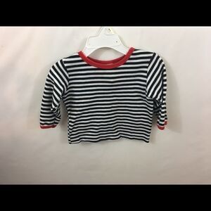 Peaches n’ Cream Sz 24 mo Top Long-sleeved EUC